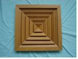 RHFK-10M Wooden square diffuser
