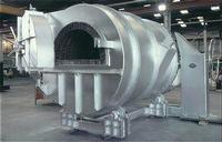 Rotary gold smelting furnace