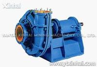 Rubber lined slurry pump