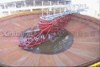 Thickener with peripheral roller transmission