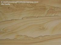 yellow wooden sandstone