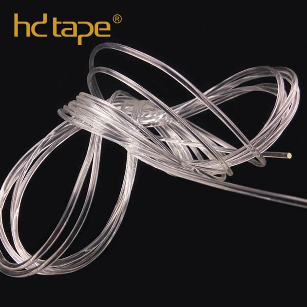 Glod Glitter TPU Clear Elastic Cord