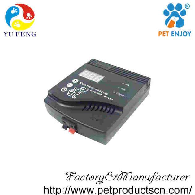 2017 China supply electric pet fence wireless shock collar waterproof hidden system