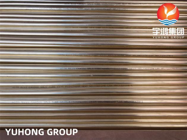 C44300 COPPER ALLOY STEEL TUBE