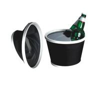 600D oxford cloth folding bucket with pvc waterproof