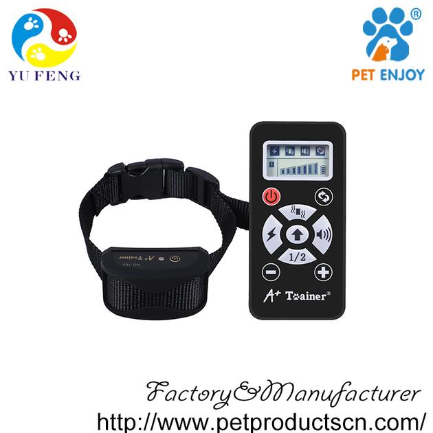 "Rainproof Rechargeable Pet Training Collar Static Shock Vibration Beep  "