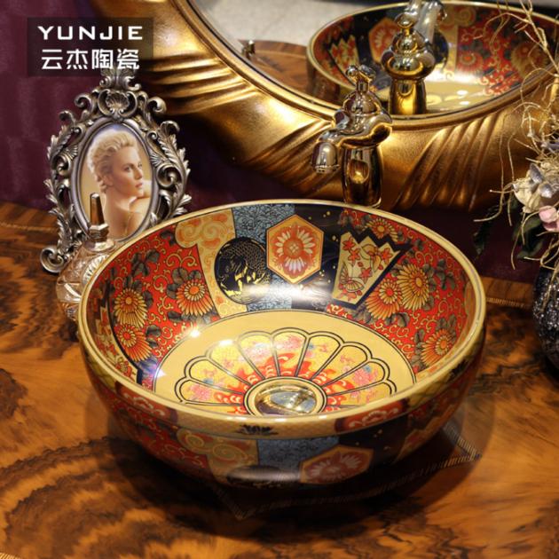 Chinese modern wholesale cheap bathroom corner ceramic vaniety sink