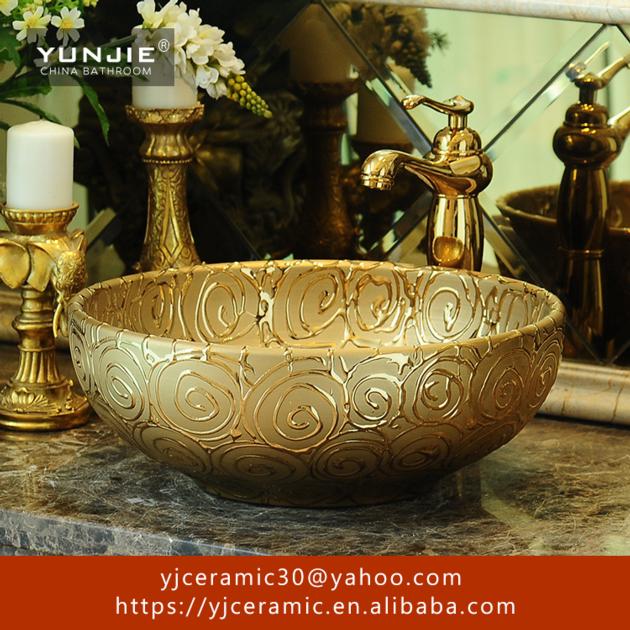 European Style Luxury Retro Ceramic Wash