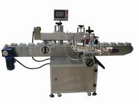 Gas valve two sides labeling machine