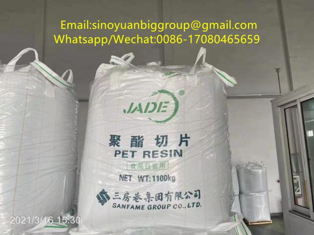 JADE PET Resin PET Polyster Chips