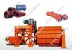 concrete pipe machine of hanging roller type