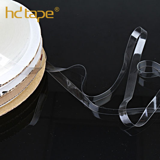 Transparent TPU bra strap for underwear