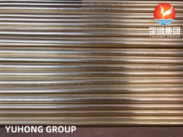 C44300 COPPER ALLOY STEEL TUBE