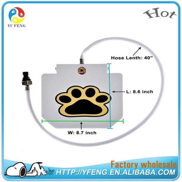 "yufeng paw dog drinking fresh water fountains automatic for pets "