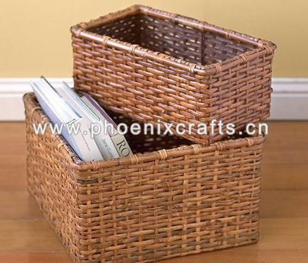 Bamboo Baskets Wood Baskets