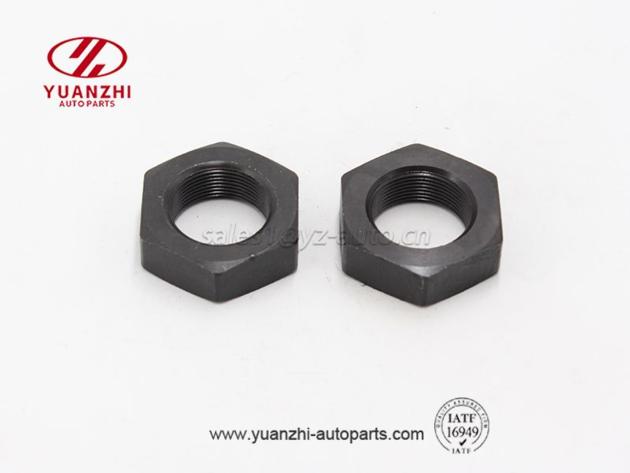 Custom Black Hexagon Lock Nuts