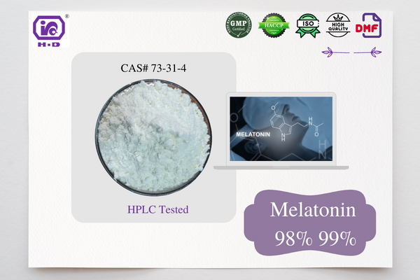 High Purity Melatonin Powder CAS 73-31-4