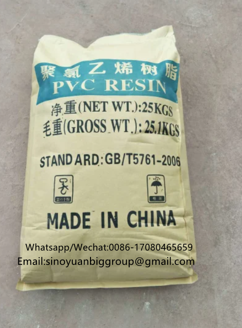 White Powder Polyvinyl Chloride PVC Resin