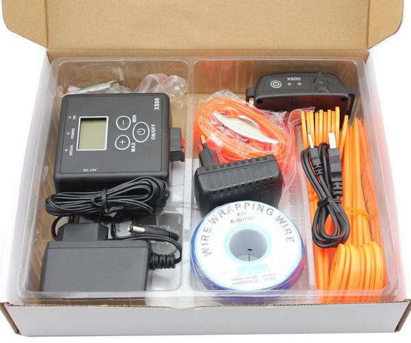 x-800 waterproof rechargeable electronic dog fence system for trainig pets