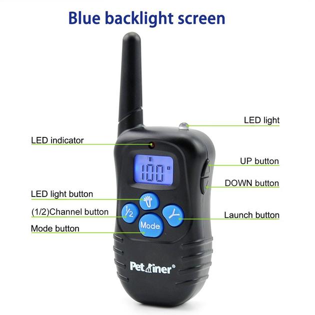 PET998DBB Remote Pet Training Collar