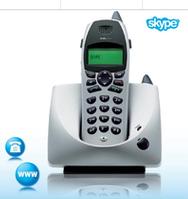USB wireless skype phone with PSTN
