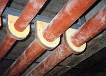 phenolic foam pre-insulated pipe section