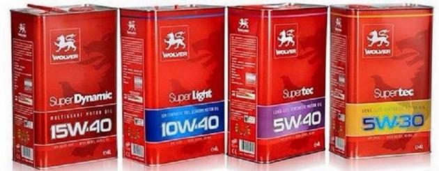 Wolver motor oil