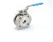 1-PIECE WAFER TYPE FLANGED BALL VALVE