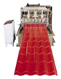 Stepped Tile Roll Forming Line