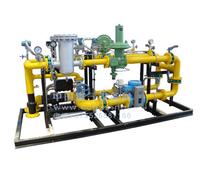 Direct combustion gas regulator box