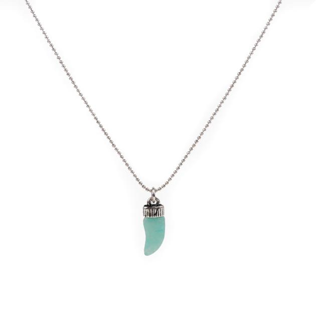 2019 New Style Metal Turquoise Pendant Necklace N06-22278