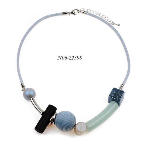 OEM Modern Design Beads Statement Jewelry N06-22398 OEM Necklace