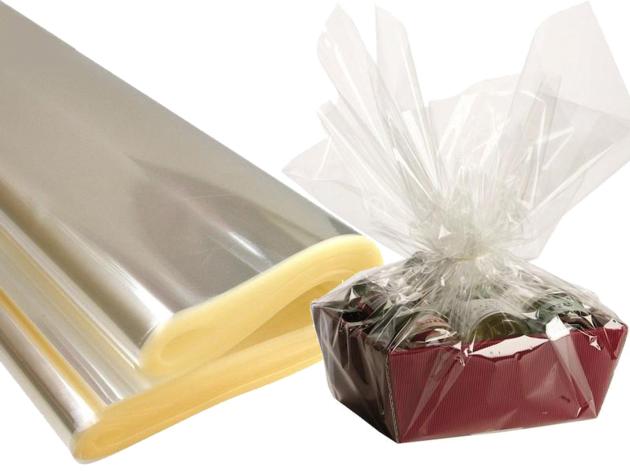 Clear cellophane precut sheets