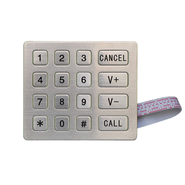 USB 16 Keys Anti Vandalism Standalone