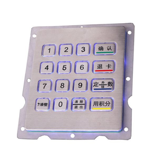 Backlight 4x4 Matrix Numeric Explosionproof Keypad