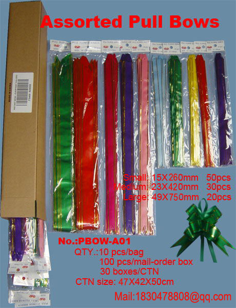 Pull bow set of 100pcs
