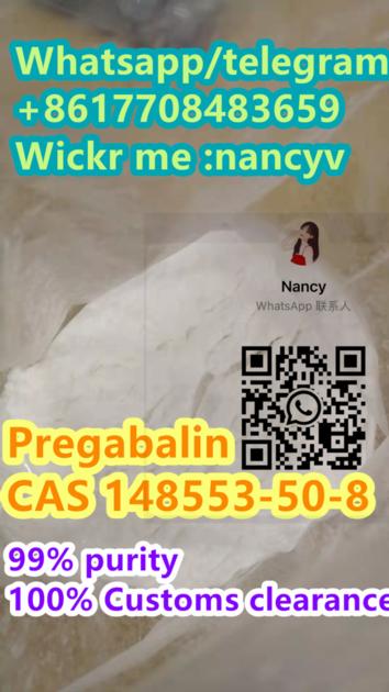 High Quality  Pregabalin CAS148553-50-8 with best price door to door delivery