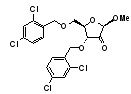 1-O-Methyl-3,5-bis-O-[(2,4-dichlorophenyl)methyl]-alpha-D-erthro-pentofuranoside-2-ulose