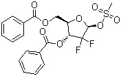 2-Deoxy-2,2-difluoro-D-erythro-pentofuranose-3,5-dibenzoate-1-methanesulfonate
