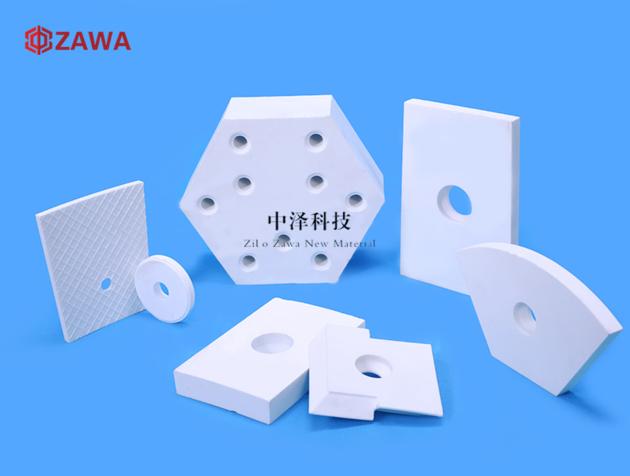 Wear Temperature Alumina Welded