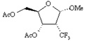 Methyl-2-deoxy-2-(trifluoromethyl)-α-D-ribofuranoside-diacetate