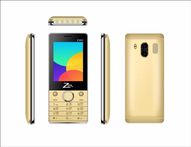 ZER Z300 - Simple Qwerty Mobile Phone - 3 Sim
