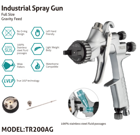 CAR PAINT SPRAY GUN TR200AG