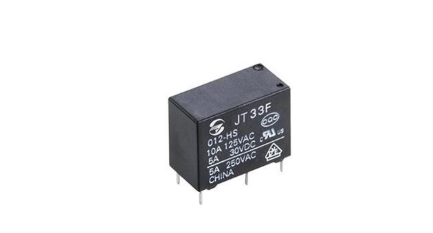 Subminiature Intermediate Power Relay JT33F