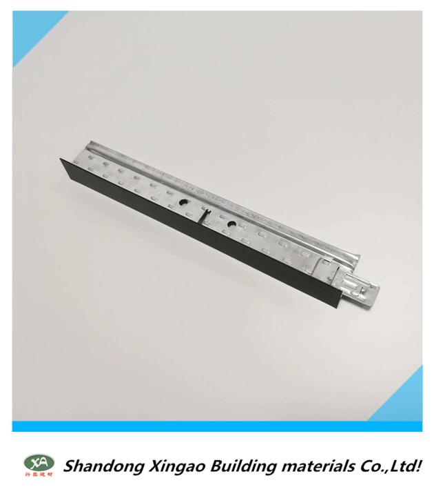 Factory supply different types of gypsum ceiling pvc fittings t-bar suspended ceiling grid