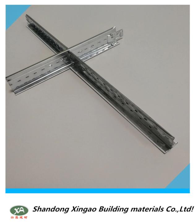 Skeleton Of Gypsum Ceiling T Grid