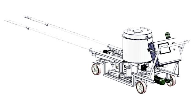 MAC-G320 Automatic Mold Flux Feeding Machine