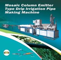 CE mosaic flat dripper irrigation system