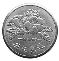 25mm brass amusement coin
