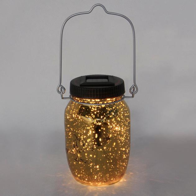Solar Powered Firefly Mason Jar KF130063